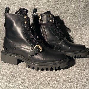 All Saints Tori Leather Boots. NEW